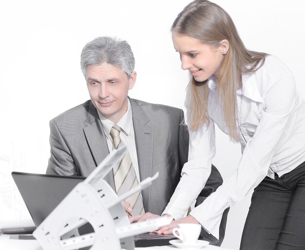 Lider podczas sesji coachingowej